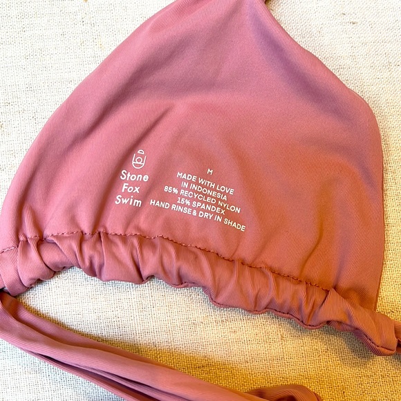 Stone Fox Swim/Bikini Top Medium - Picture 3 of 3